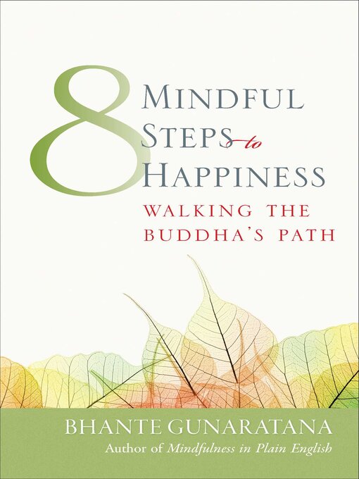 Cover image for Eight Mindful Steps to Happiness